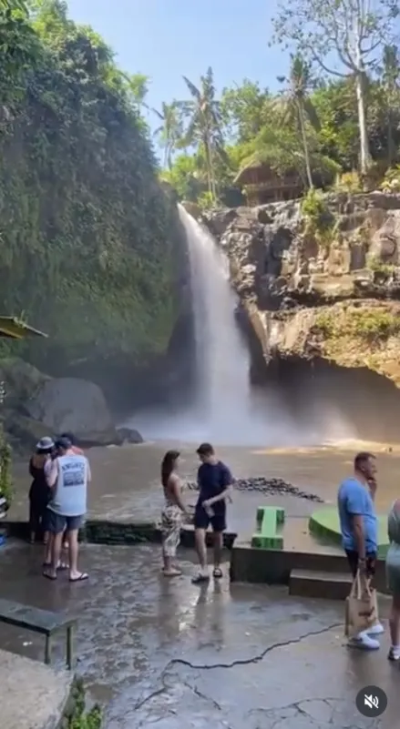 trip down bali watrerfall